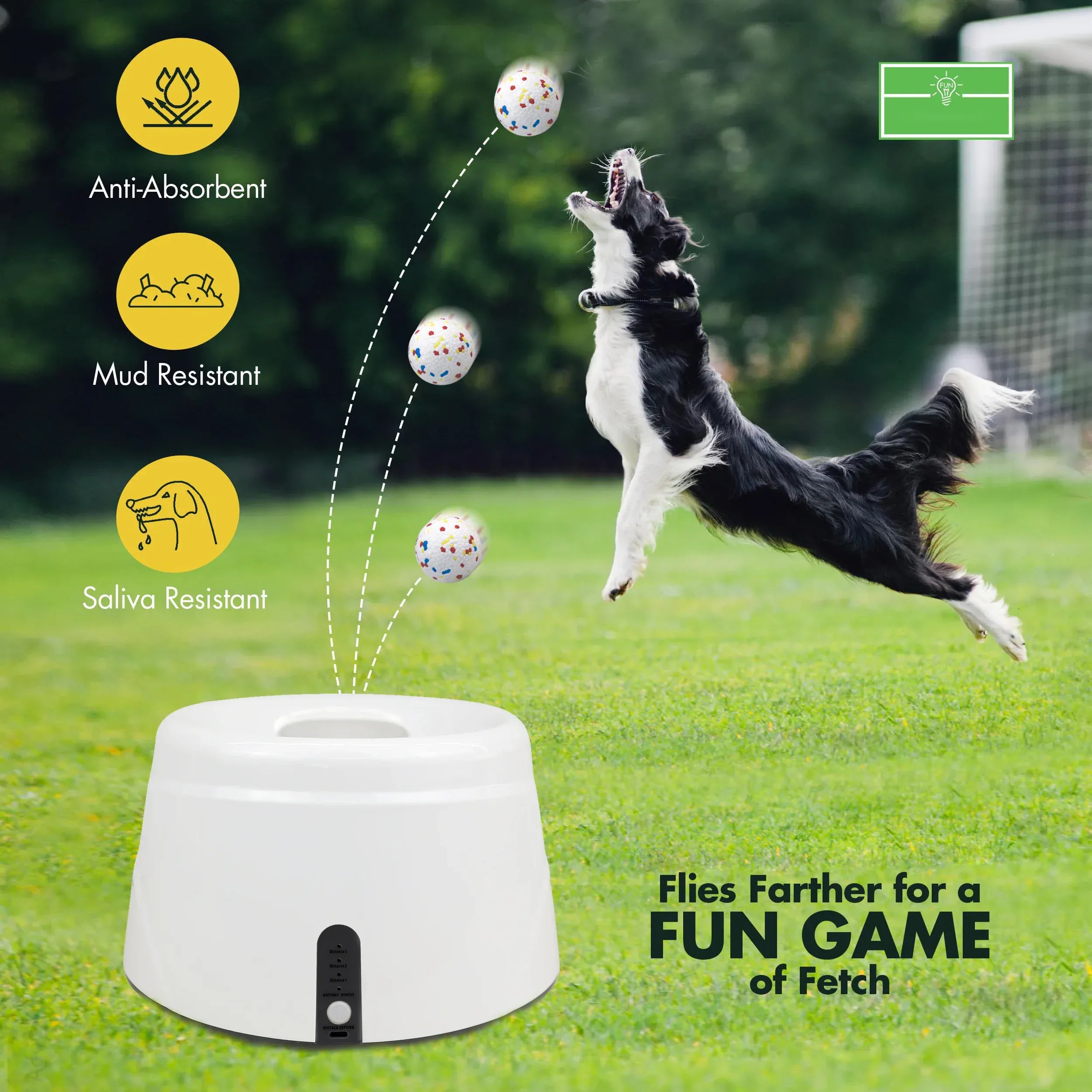 TechnuPet Smart Dog Toys Automatic Dog Ball Launcher