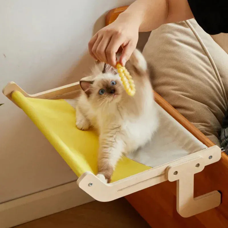 TechnuPet Cat Hammock Hanging Bedside Cat Hammock