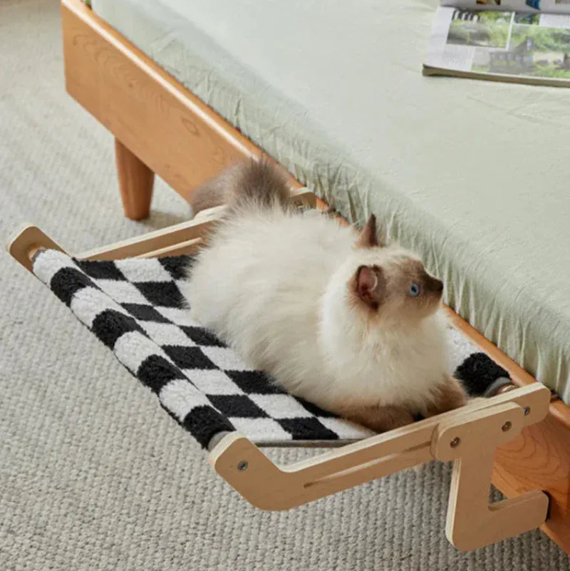 TechnuPet Cat Hammock Hanging Bedside Cat Hammock