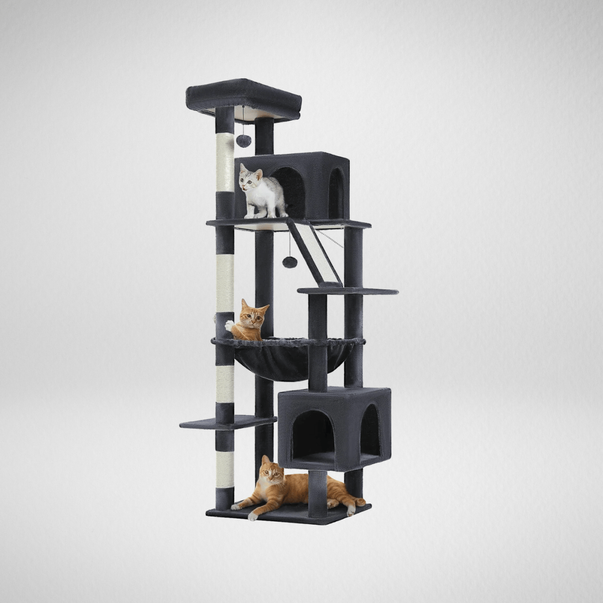 TechnuPet AMT0281DGY / 180cm / United States Large Cat Tower