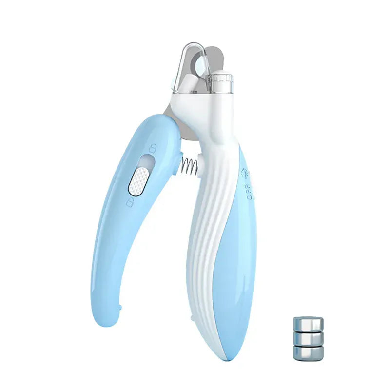 TechnuPet Cat Nail Care Blue LED LED Pet Nail Clippers