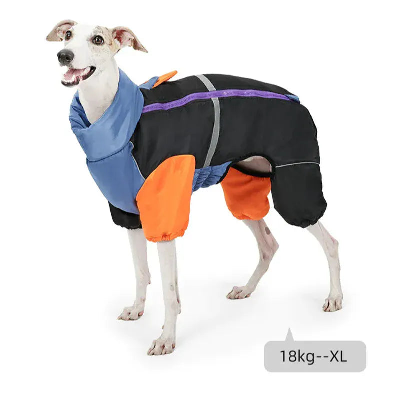 TechnuPet Pet Clothing Reflective Windproof Dog Winter Jacket