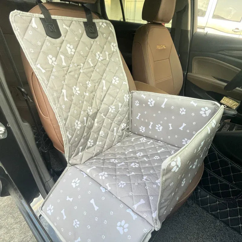 TechnuPet Car Accessories for Dogs Waterproof Pet Car Seat Cover Hammock