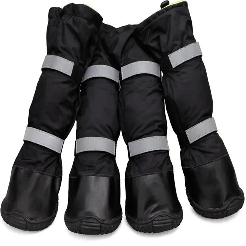 TechnuPet Dog Boots black / 55 Waterproof Winter Dog Boots