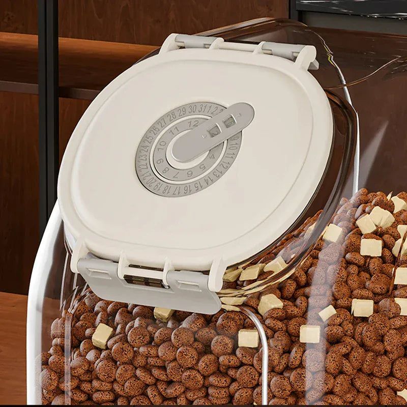 TechnuPet Pet Food Storage Airtight Pet Food Storage Container – 5/10kg Large Capacity