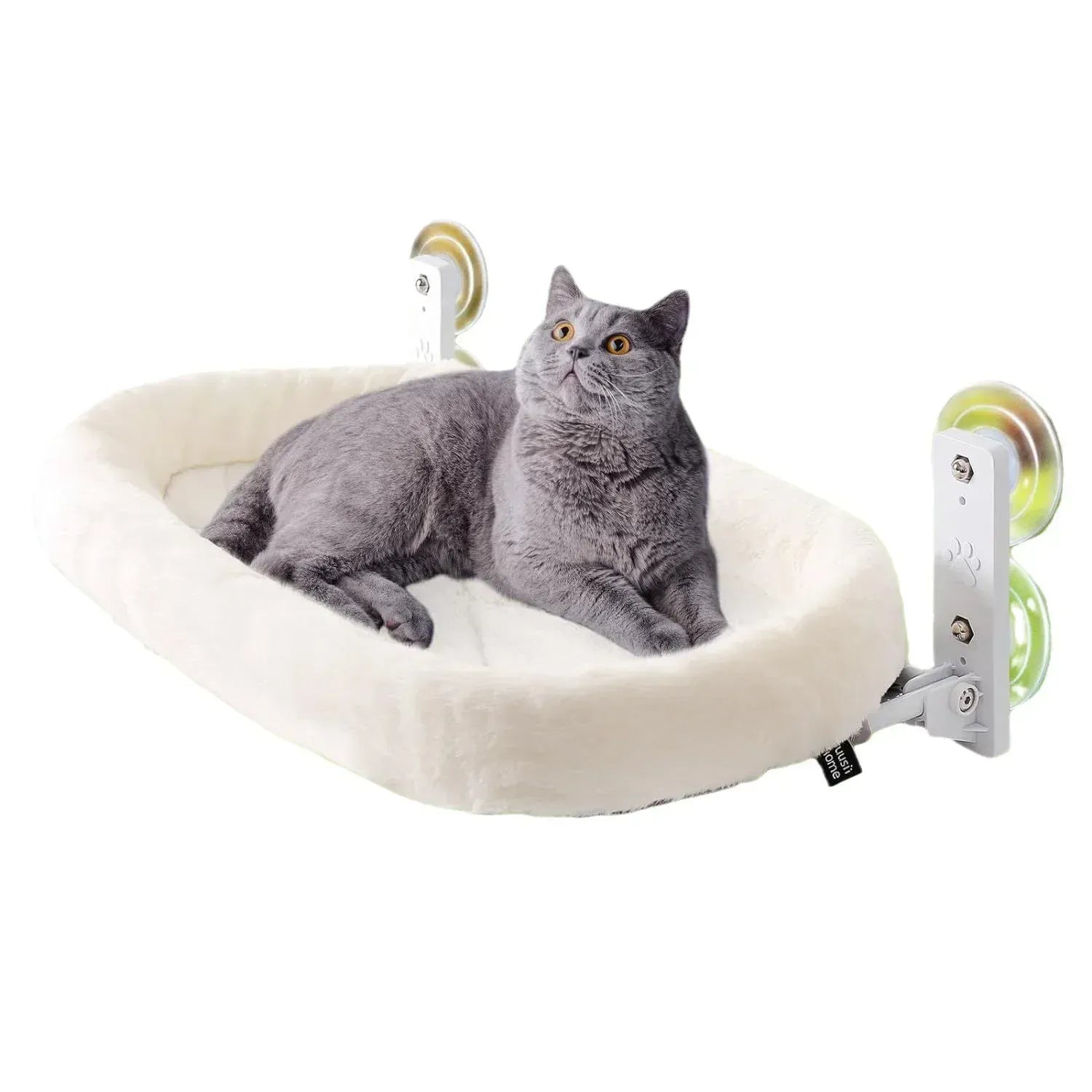 TechnuPet Cat Hammock A1-White / L30x52cm Cordless Window Cat Hammock