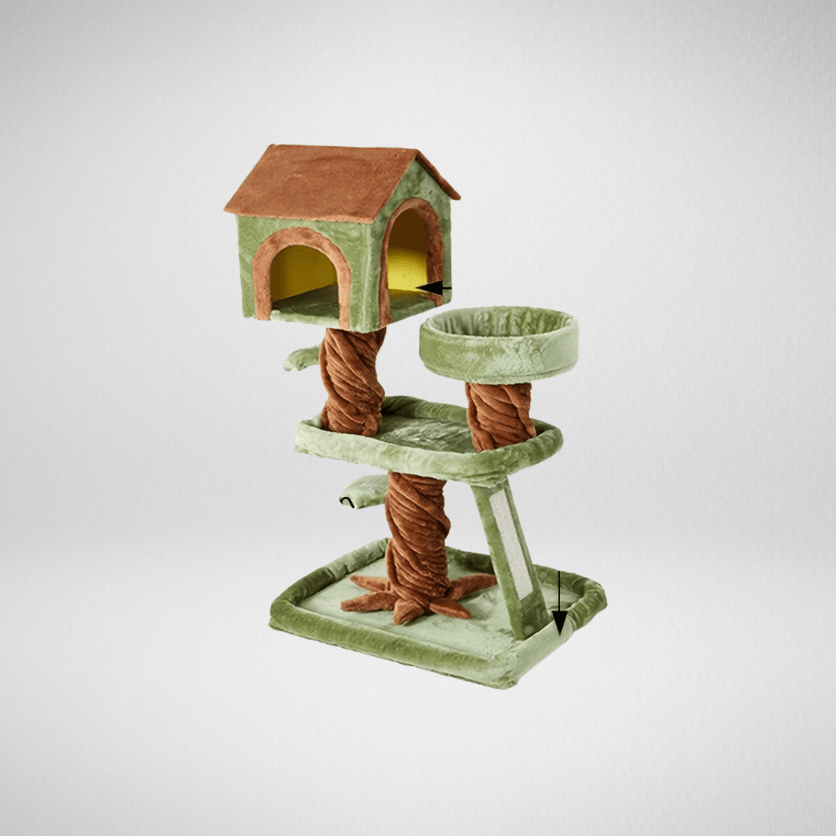 TechnuPet Cat Tree Large Tree House Forest Cat Tree Tower