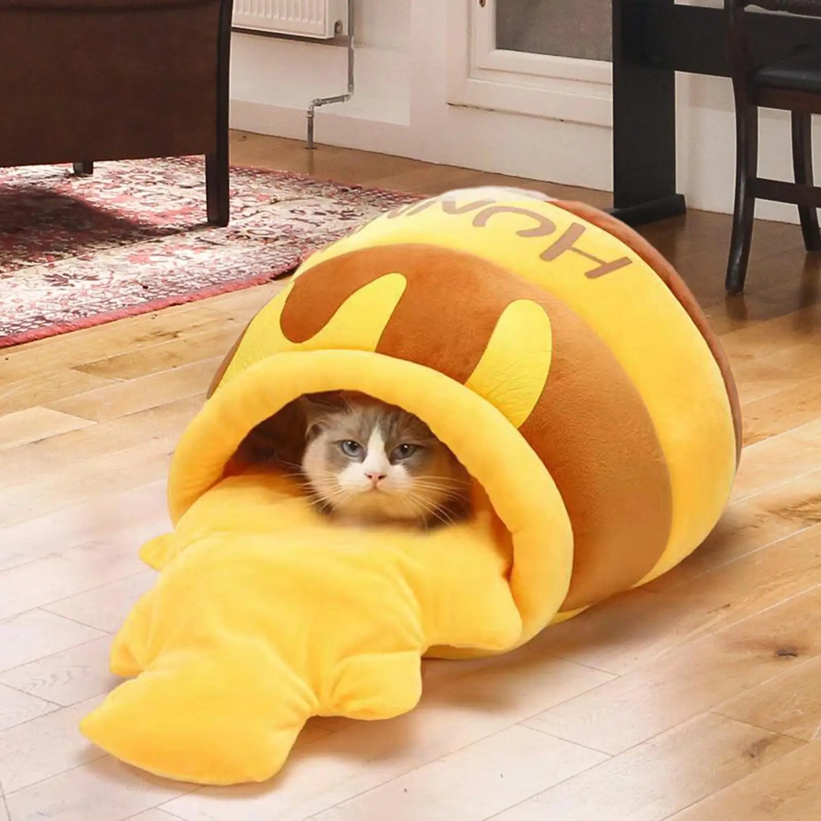 TechnuPet Cat Bed Honey Pot Cave Cat Bed