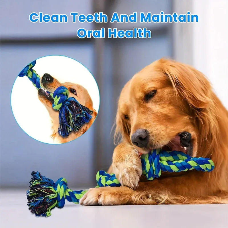 TechnuPet Dog Toys Indestructible Rope Dog Toy