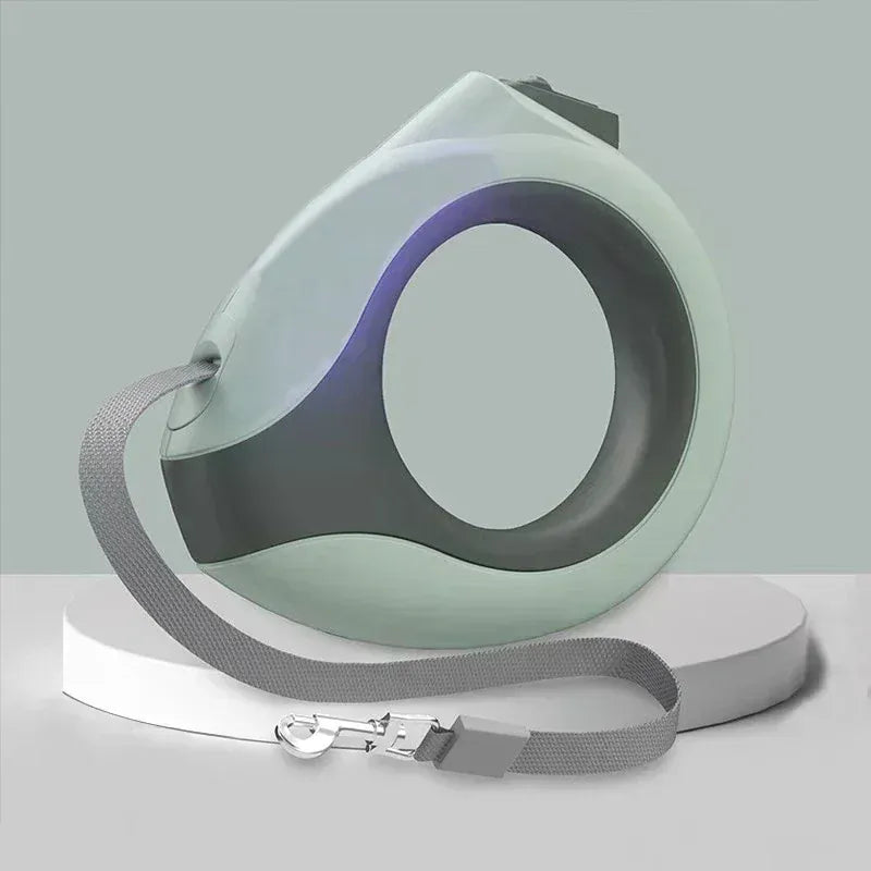 TechnuPet Dog Leash 3m green(no light) / CHINA Luminous Retractable Dog Leash