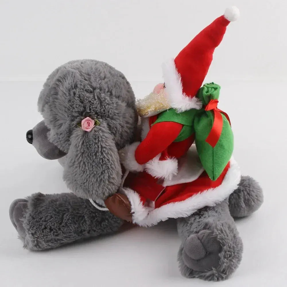 TechnuPet Dog Christmas Outfit Santa Claus Christmas Dog Costume