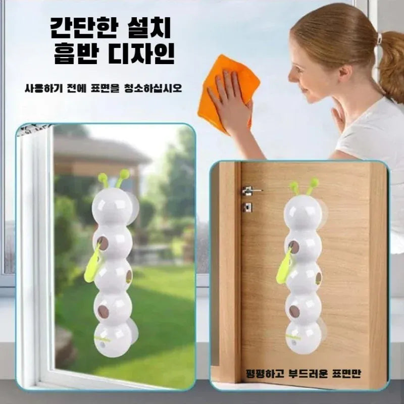 TechnuPet Smart Cat Toys White / XS（old） Self-Entertainment Caterpillar Cat Toy with Feather