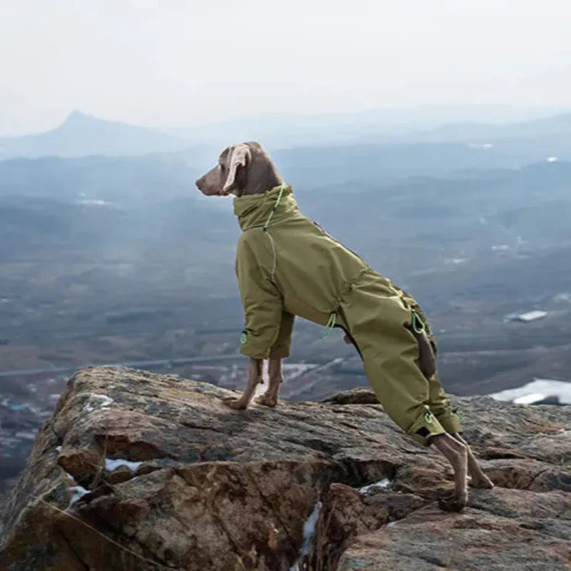 TechnuPet Pet Jackets Waterproof Reflective 4-Leg Dog Jacket